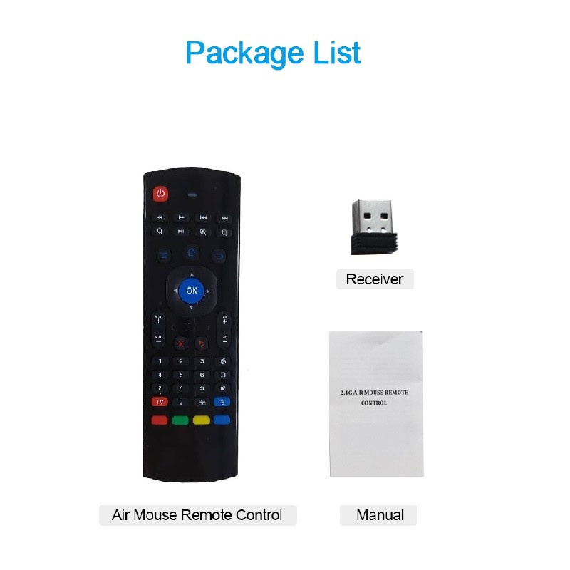ریموت ایر ماوس مدل میکروفون دار کد MX3-MIC ریموت ایر ماوس مدل میکروفون دار کد MX3-MIC