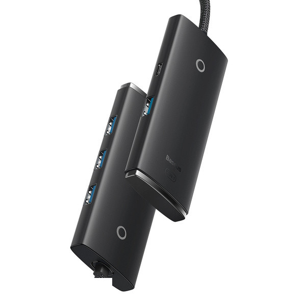 هاب 4 پورت USB 3.0 باسئوس مدل Hub Lite Series -WKQX030401 هاب 4 پورت USB 3.0 باسئوس مدل Hub Lite Series -WKQX030401