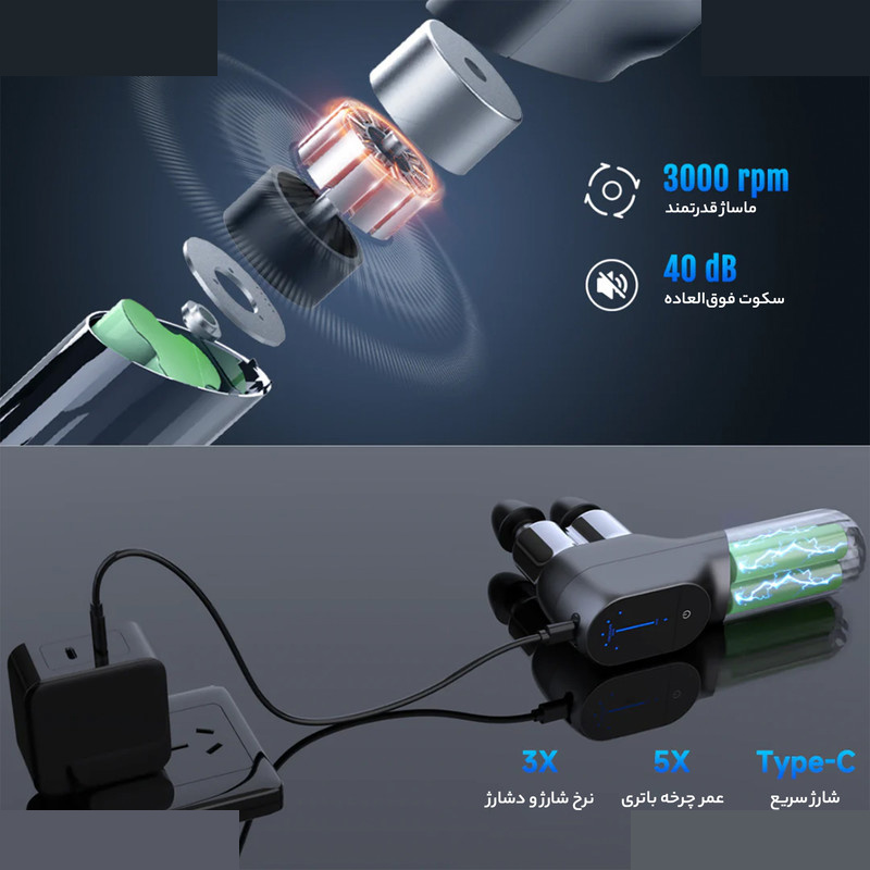 ماساژور برقی بیوکا مدل F5 ماساژور برقی بیوکا مدل F5