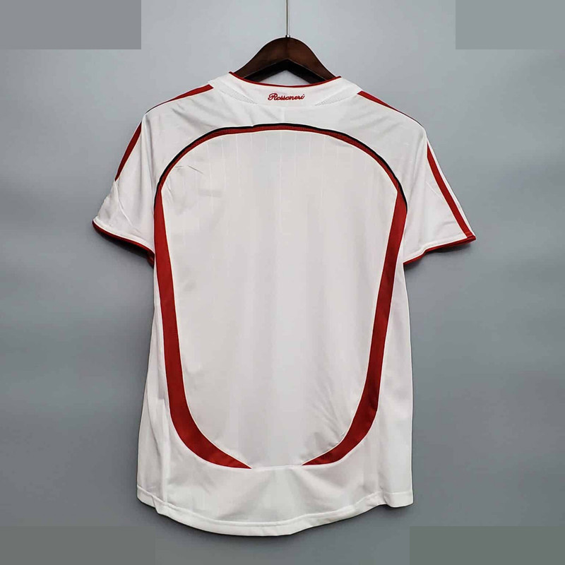 تی شرت ورزشی مردانه مدل میلان Away 2007 سفید تی شرت ورزشی مردانه مدل میلان Away 2007 سفید