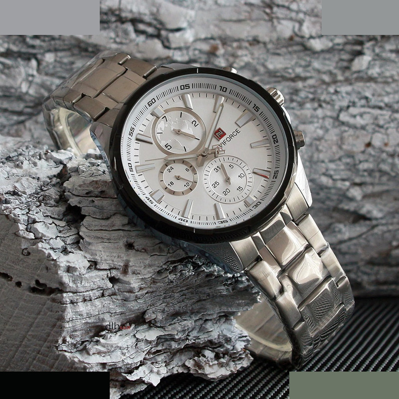 ساعت مچی عقربهای مردانه نیوی فورس مدل NF9089M -S-W ساعت مچی عقربهای مردانه نیوی فورس مدل NF9089M -S-W