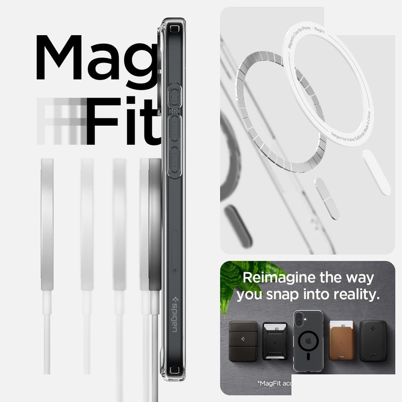 کاور اسپیگن مدل Ultra Hybrid MagFit مناسب برای گوشی موبایل اپل Iphone 16 کاور اسپیگن مدل Ultra Hybrid MagFit مناسب برای گوشی موبایل اپل Iphone 16