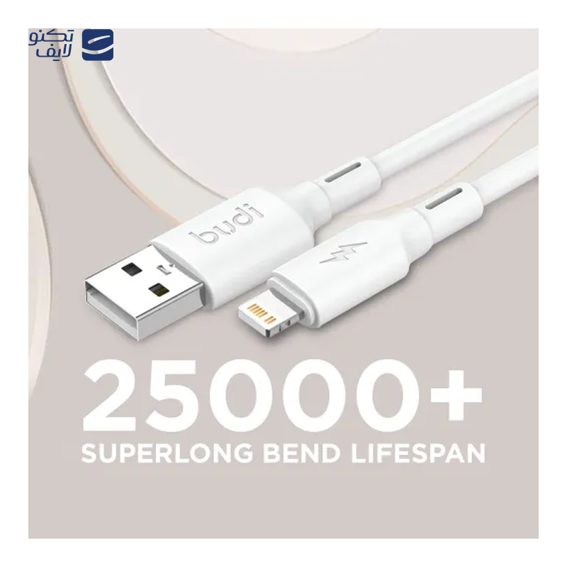 gallery-کابل تبدیل USB به لایتنینگ بودی مدل DC202L12W طول 1.2 متر copy.png gallery-کابل تبدیل USB به لایتنینگ بودی مدل DC202L12W طول 1.2 متر copy.png