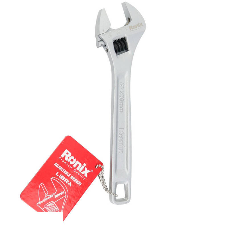 آچار فرانسه رونیکس مدل RON-2402 سایز 8 اینچ آچار فرانسه رونیکس مدل RON-2402 سایز 8 اینچ