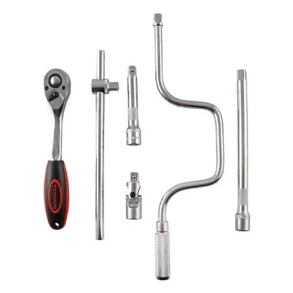 آچار بکس توسن مدل T1252-24M-12 مجموعه 24 عددی آچار بکس توسن مدل T1252-24M-12 مجموعه 24 عددی