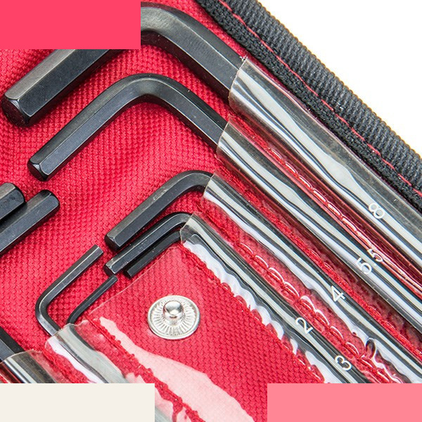 مجموعه 10 عددی آچار آلن توسن مدل T726-B1510 مجموعه 10 عددی آچار آلن توسن مدل T726-B1510