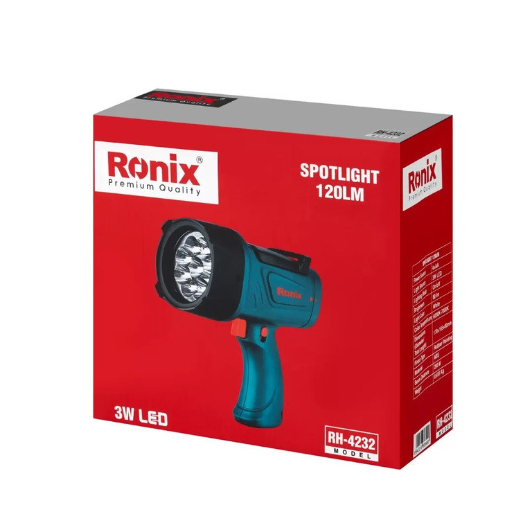 نورافکن دستی رونیکس مدل RH-4232 با نور مهتابی نورافکن دستی رونیکس مدل RH-4232 با نور مهتابی