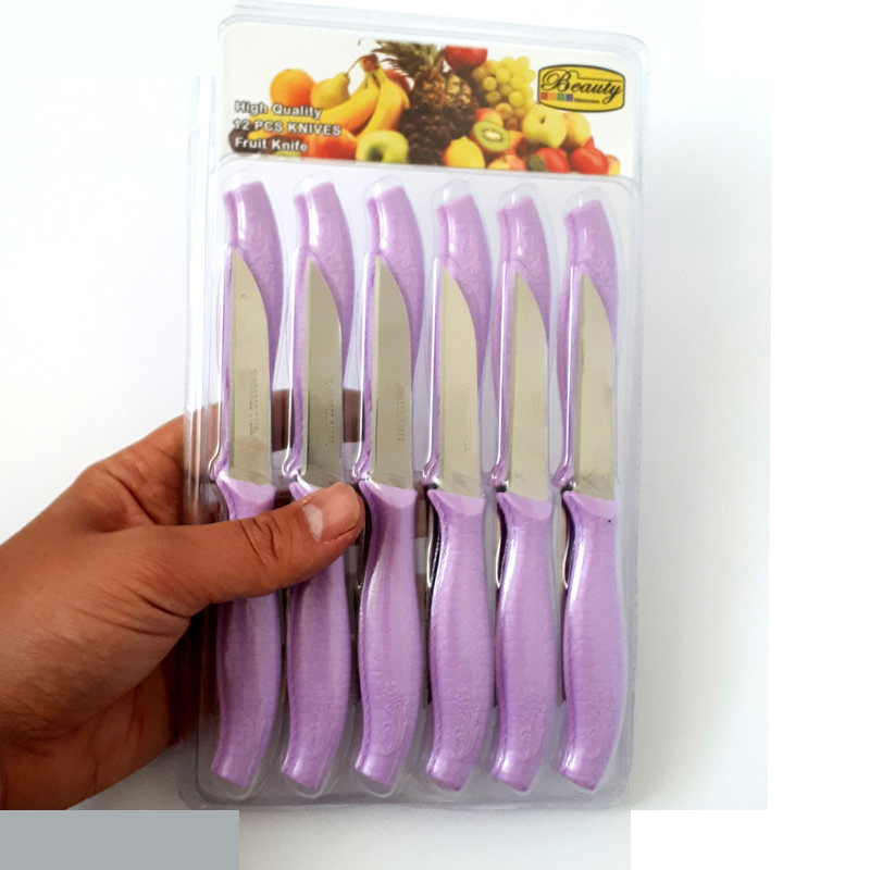 کارد میوه خوری بیوتی کد 6671 بسته 12 عددی کارد میوه خوری بیوتی کد 6671 بسته 12 عددی