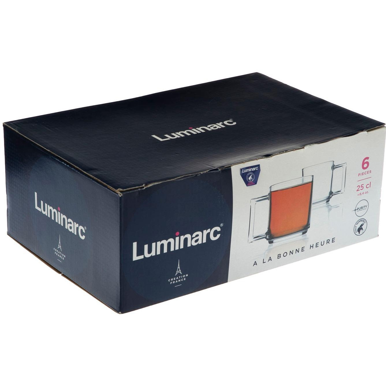 ماگ لومینارک (Luminarc) مدل آلابونه کوتاه گنجایش 250 سی سی ماگ لومینارک (Luminarc) مدل آلابونه کوتاه گنجایش 250 سی سی