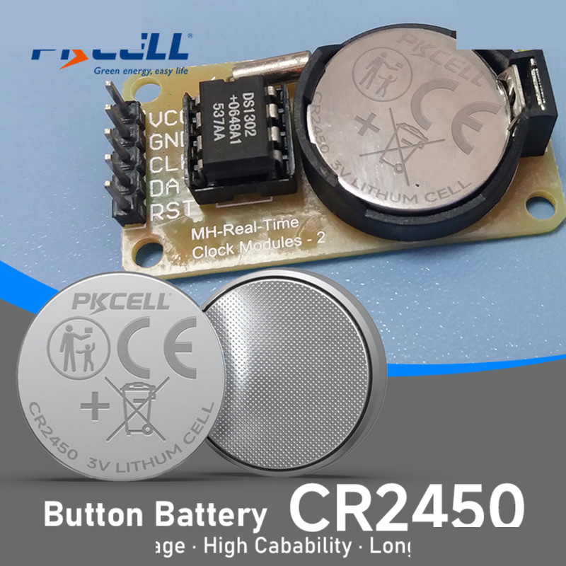 باتری سکه ای پیکی سل مدل CR2450 ولتاژ 3V مجموعه 2 عددی باتری سکه ای پیکی سل مدل CR2450 ولتاژ 3V مجموعه 2 عددی