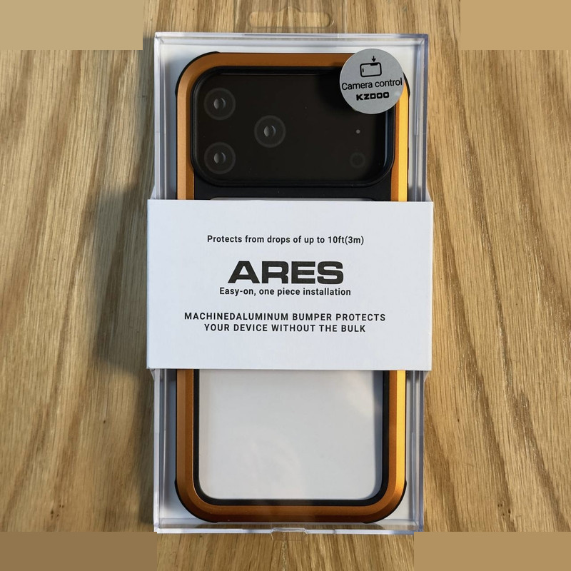 کاور Kzdoo مدل Ares مناسب برای گوشی موبایل اپل iphone 17 Promax کاور Kzdoo مدل Ares مناسب برای گوشی موبایل اپل iphone 17 Promax