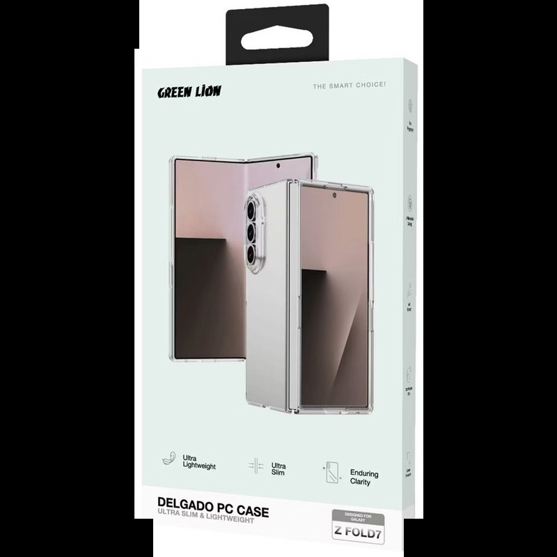 کاور گرین لاین مدل Delgado PC مناسب برای گوشی موبایل سامسونگ Galaxy Z FOLD 7 کاور گرین لاین مدل Delgado PC مناسب برای گوشی موبایل سامسونگ Galaxy Z FOLD 7