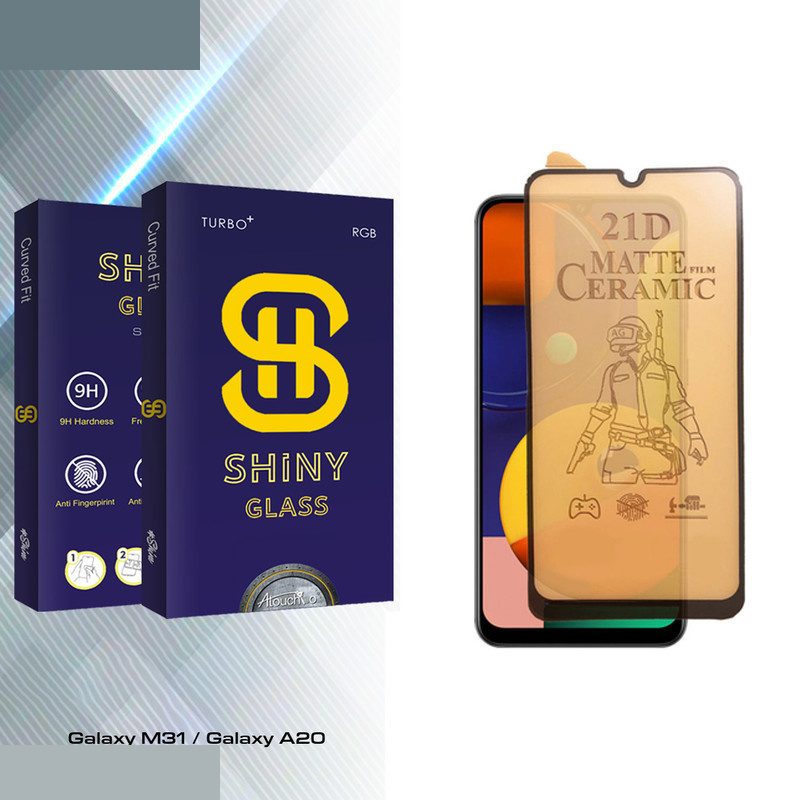 محافظ صفحه نمایش سرامیکی مات آتوچبو مدل Shiny Glass مناسب برای گوشی موبایل سامسونگ Galaxy M31 / Galaxy A20 محافظ صفحه نمایش سرامیکی مات آتوچبو مدل Shiny Glass مناسب برای گوشی موبایل سامسونگ Galaxy M31 / Galaxy A20