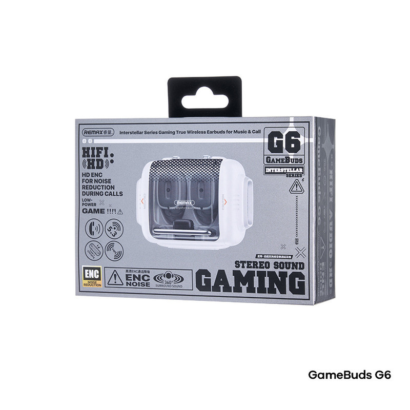 هندزفری بلوتوثی ریمکس مدل GameBuds G6 هندزفری بلوتوثی ریمکس مدل GameBuds G6