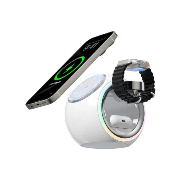 داک شارژر بی سیم کولا مدل KL-CD70 3in1 داک شارژر بی سیم کولا مدل KL-CD70 3in1