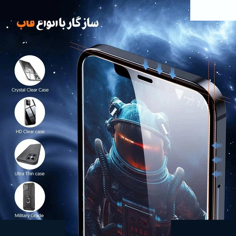محافظ صفحه نمایش ال کا جی مدل Super 9D مناسب برای گوشی موبایل سامسونگ Galaxy A14 4G محافظ صفحه نمایش ال کا جی مدل Super 9D مناسب برای گوشی موبایل سامسونگ Galaxy A14 4G