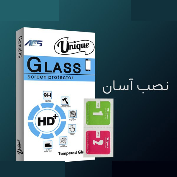 محافظ صفحه نمایش شیشه ای ای اف اس مدل Unique مناسب برای گوشی موبایل ال جی G8X ThinQ محافظ صفحه نمایش شیشه ای ای اف اس مدل Unique مناسب برای گوشی موبایل ال جی G8X ThinQ