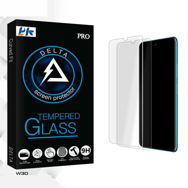 محافظ صفحه نمایش شیشه ای پی کی مدل Delta Glass MIX مناسب برای گوشی موبایل ال جی W30 محافظ صفحه نمایش شیشه ای پی کی مدل Delta Glass MIX مناسب برای گوشی موبایل ال جی W30