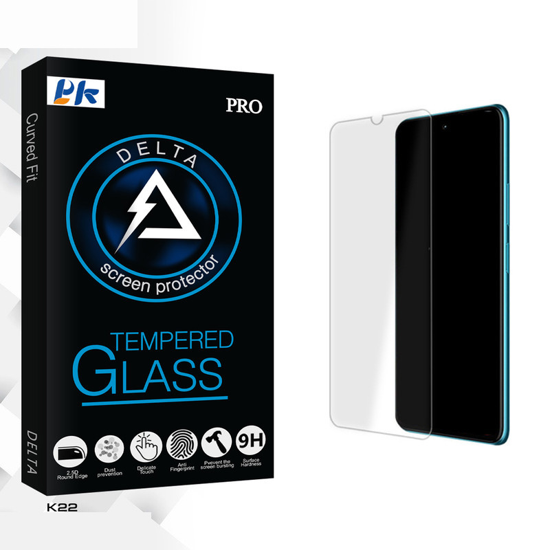 محافظ صفحه نمایش شیشه ای پی کی مدل Delta Glass MIX مناسب برای گوشی موبایل ال جی K22 محافظ صفحه نمایش شیشه ای پی کی مدل Delta Glass MIX مناسب برای گوشی موبایل ال جی K22
