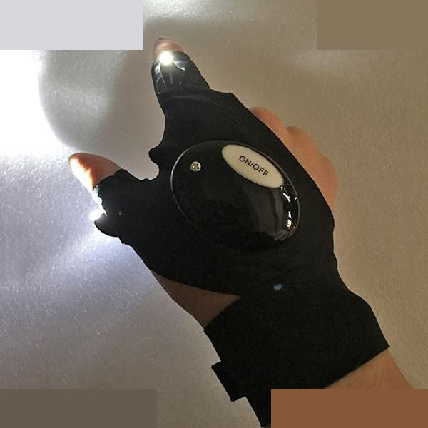 دستکش چراغ دار مدل LED 01