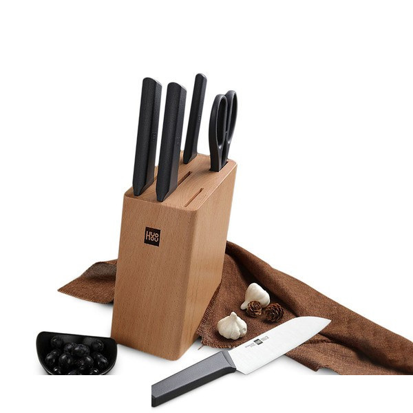 سرویس چاقو آشپزخانه 6 پارچه هوهاو مدل HU0057