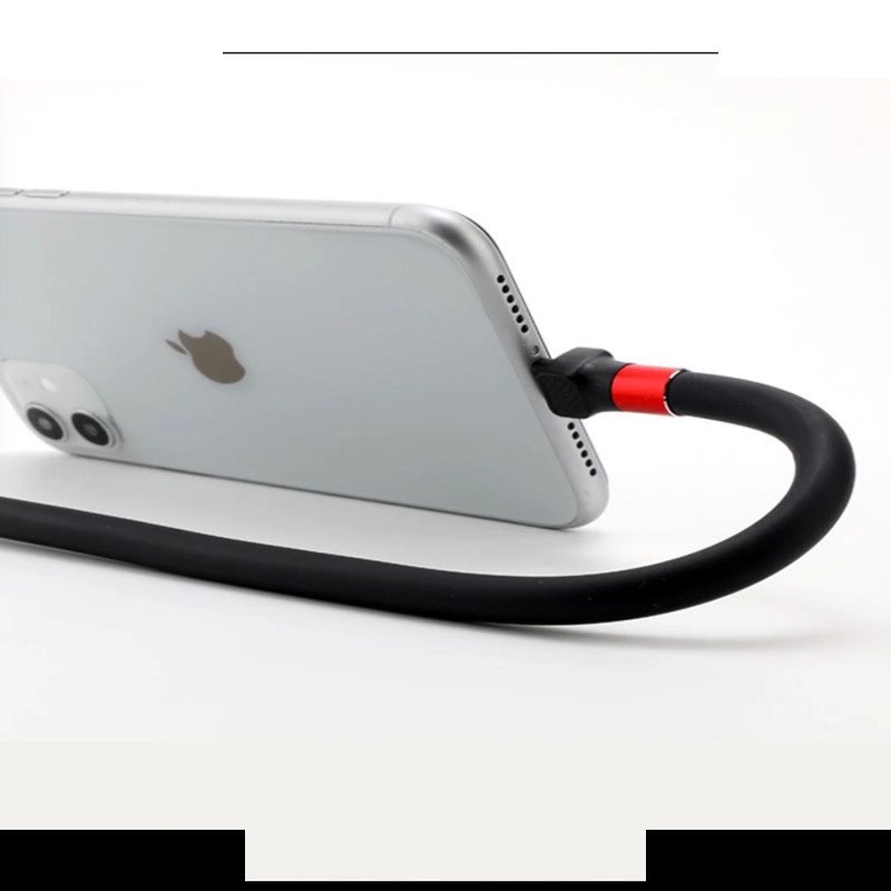 کابل تبدیل USB به لایتنینگ مدل holder-1 طول 1.2 متر کابل تبدیل USB به لایتنینگ مدل holder-1 طول 1.2 متر
