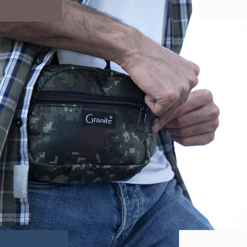کیف کمری گرانیت مدل Digital Camouflage