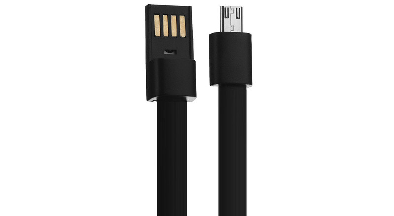 کابل دستبندی تبدیل USB به microUSB طول 0.22 متر کابل دستبندی تبدیل USB به microUSB طول 0.22 متر
