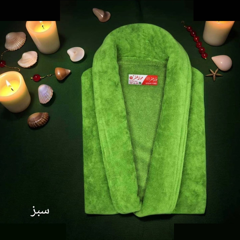 حوله پالتویی حوله هنر کد 02 سایز 135 سانتی متر حوله پالتویی حوله هنر کد 02 سایز 135 سانتی متر