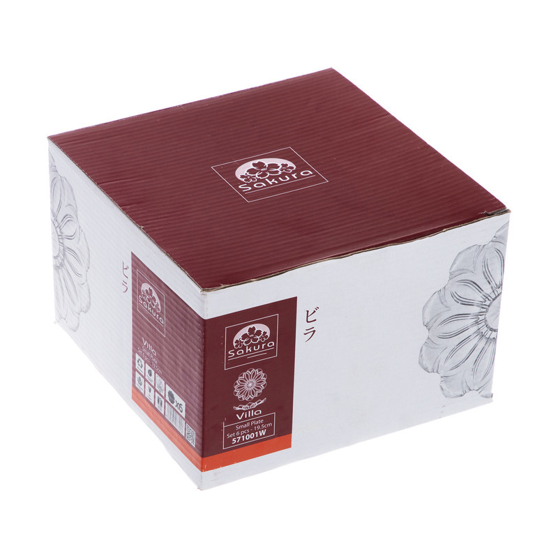 پیش دستی ساکورا سری ویلا مدل 571001W بسته 6 عددی پیش دستی ساکورا سری ویلا مدل 571001W بسته 6 عددی