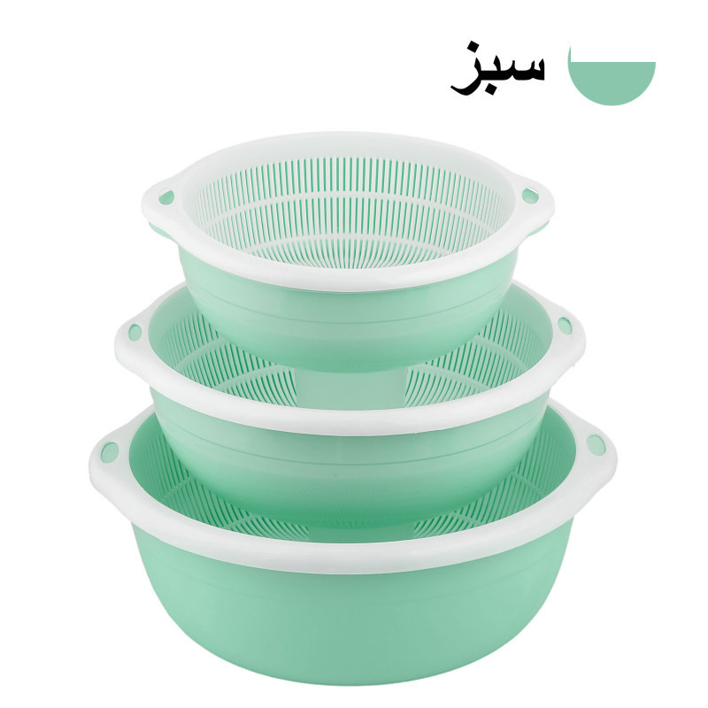 آبکش و آبگیر زیبا مدل ziba-850 مجموعه 6 عددی آبکش و آبگیر زیبا مدل ziba-850 مجموعه 6 عددی