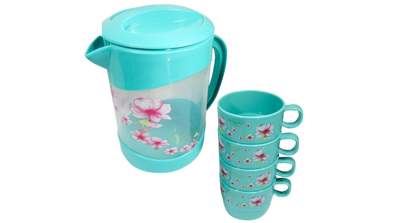 سرویس پارچ و لیوان 5 پارچه مدل Spring wind سرویس پارچ و لیوان 5 پارچه مدل Spring wind