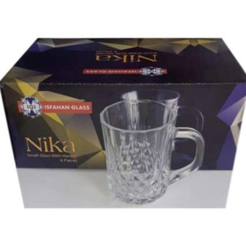 استکان شیشه و بلور اصفهان مدل نیکا کد 441 بسته 6 عددی استکان شیشه و بلور اصفهان مدل نیکا کد 441 بسته 6 عددی