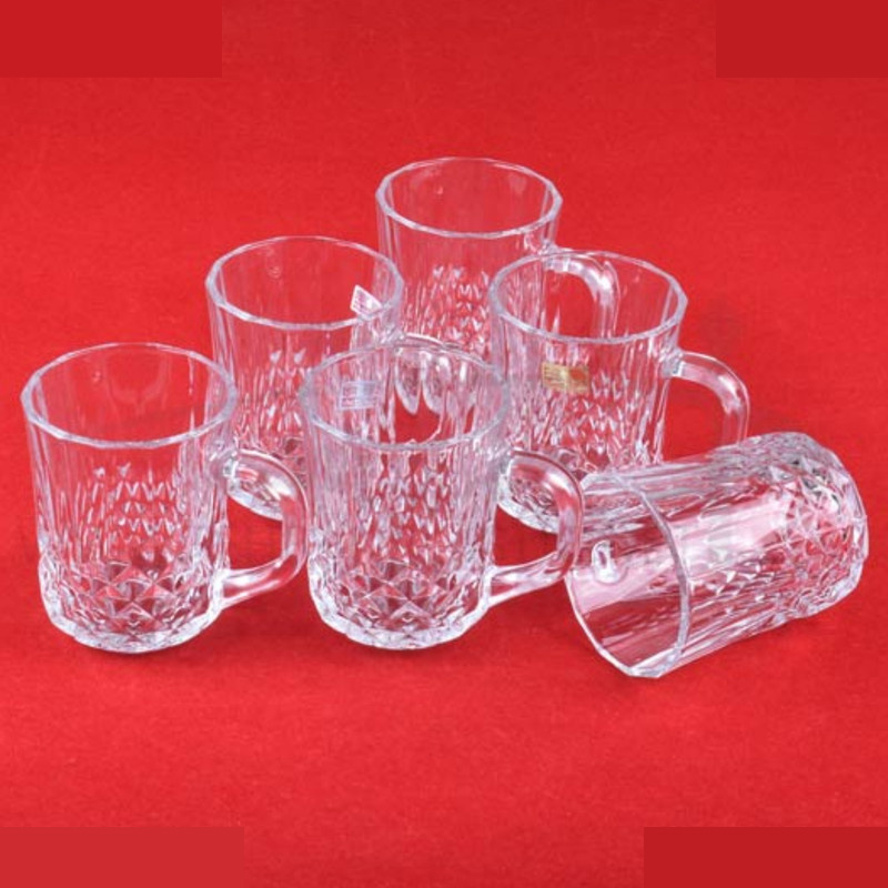 استکان شیشه و بلور اصفهان مدل NIKA بسته 6 عددی استکان شیشه و بلور اصفهان مدل NIKA بسته 6 عددی