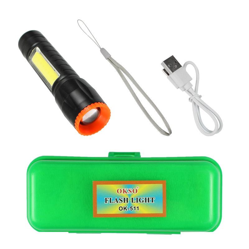 چراغ قوه دستی OKSO کد OK-511 با نور مهتابی مجموعه 5 عددی چراغ قوه دستی OKSO کد OK-511 با نور مهتابی مجموعه 5 عددی