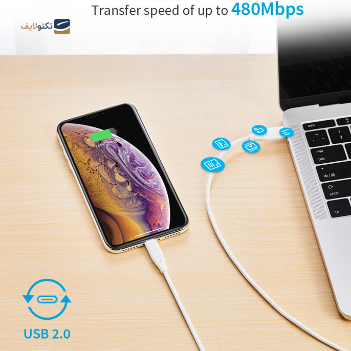 gallery-کابل تبدیل USB-C به لایتنینگ اي اِس آر مدل Classic طول 1 متر-gallery-3-TLP-4303_e8daf844-b90b-4b36-b463-c80c3af30281.png
