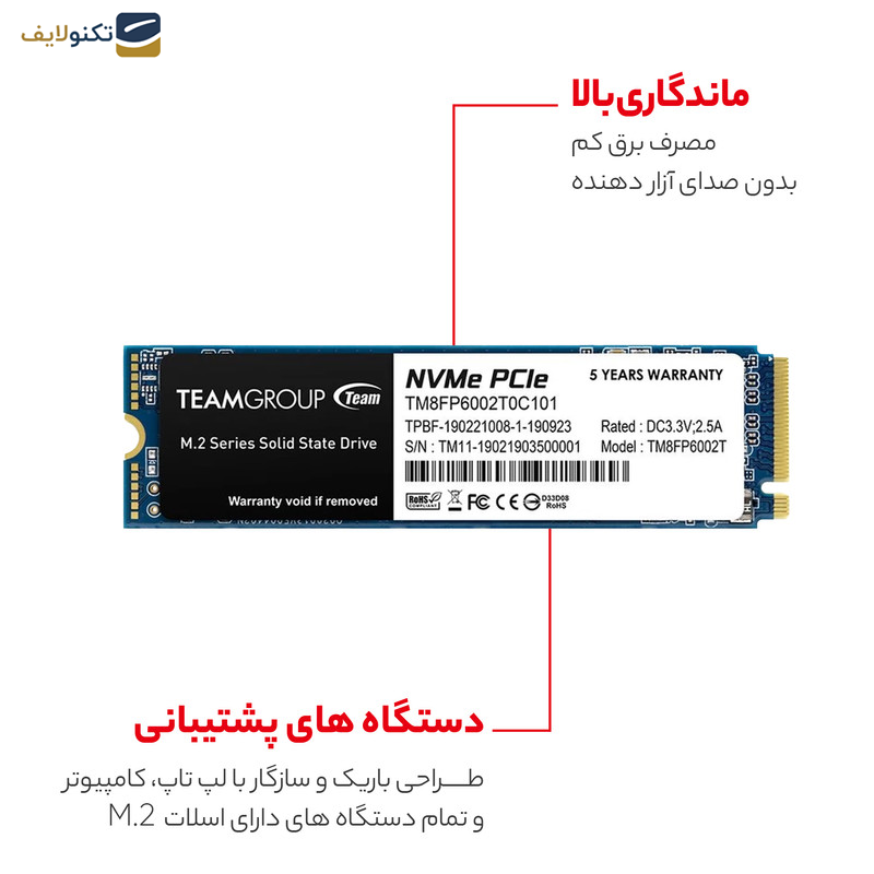 gallery-هارد اس اس دی اینترنال تیم گروپ مدل MP33 NVMe M.2 ظرفیت 2 ترابایت copy.png gallery-هارد اس اس دی اینترنال تیم گروپ مدل MP33 NVMe M.2 ظرفیت 2 ترابایت copy.png