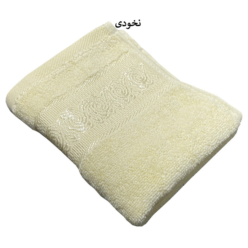 حوله دستی شایسته مدل روژان سایز 40X80 سانتی متر حوله دستی شایسته مدل روژان سایز 40X80 سانتی متر