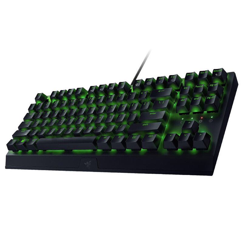 کیبورد مخصوص بازی ریزر مدل BlackWidow X Tenkeyless Green Switch کیبورد مخصوص بازی ریزر مدل BlackWidow X Tenkeyless Green Switch