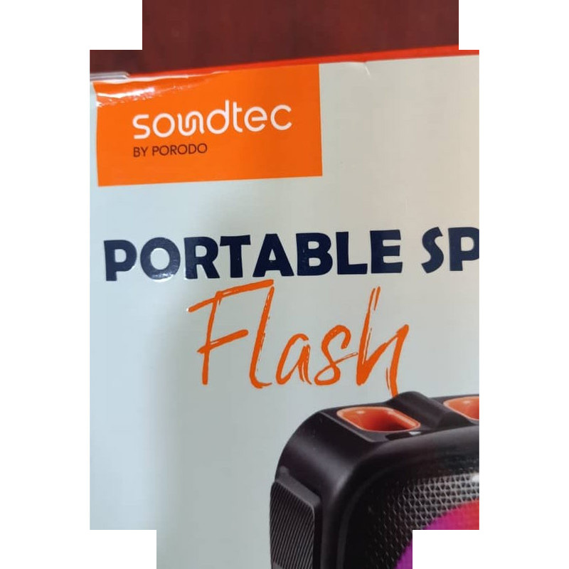 اسپیکر بلوتوثی قابل حمل پرودو مدل Soundtec Flash RGB Portable Bluetooth 16W STRGBS اسپیکر بلوتوثی قابل حمل پرودو مدل Soundtec Flash RGB Portable Bluetooth 16W STRGBS
