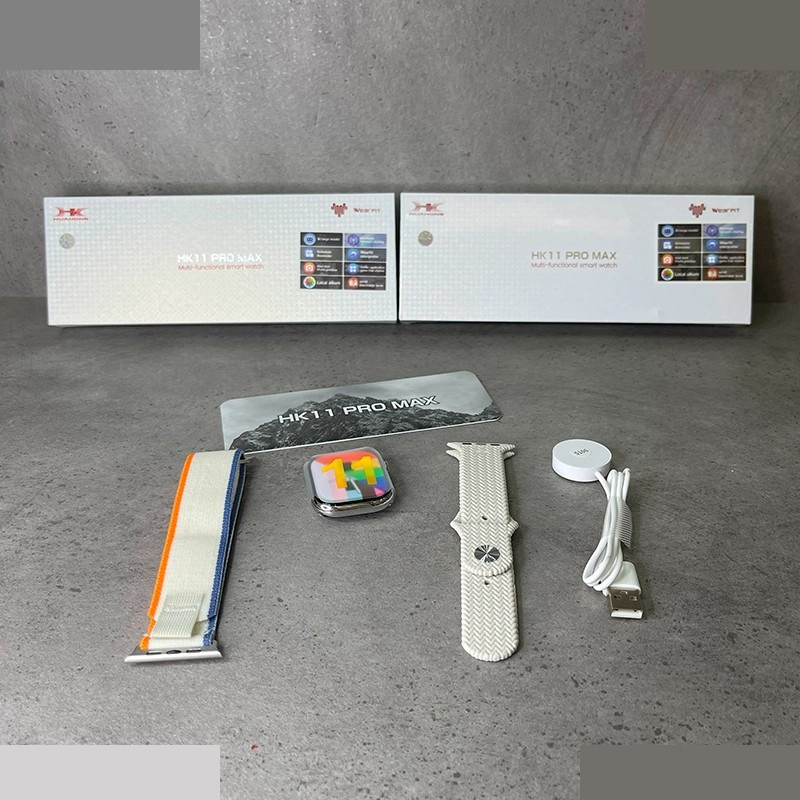 ساعت هوشمند 2.02 اینچی ویرفیت مدل HK 11 PRO MAX با بند سیلیکونی ساعت هوشمند 2.02 اینچی ویرفیت مدل HK 11 PRO MAX با بند سیلیکونی