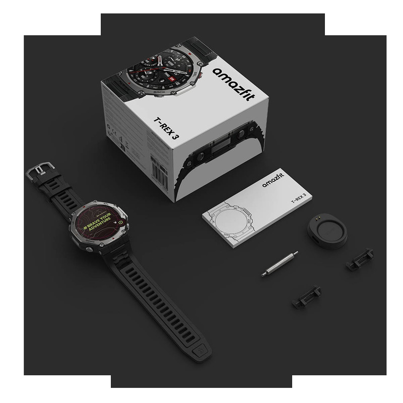 ساعت هوشمند امازفیت مدل DOC TREX COMPATIBLE 3 SMART