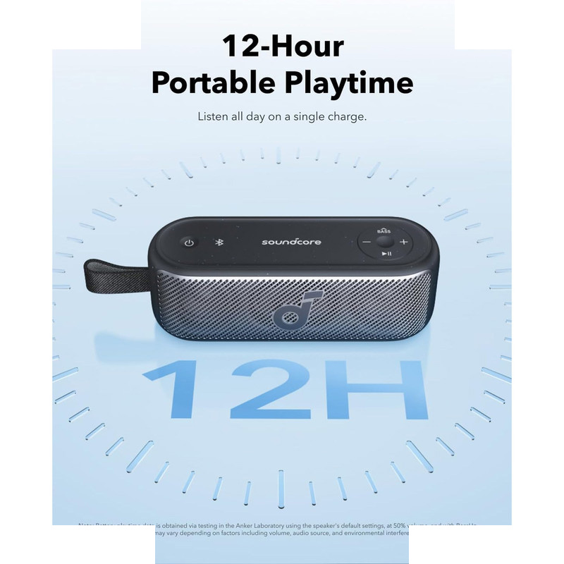 اسپیکر بلوتوثی قابل حمل انکر مدل Soundcore Motion 100 A3133 اسپیکر بلوتوثی قابل حمل انکر مدل Soundcore Motion 100 A3133