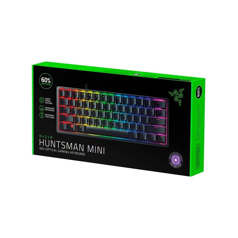 کیبورد گیمینگ ریزر مدل Huntsman Mini کیبورد گیمینگ ریزر مدل Huntsman Mini