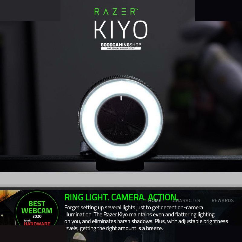 وب کم ریزر مدل KIYO ILLUMINATION وب کم ریزر مدل KIYO ILLUMINATION