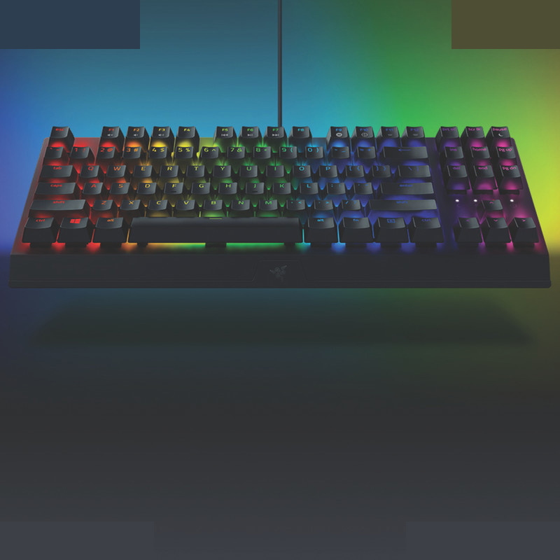 کیبورد ریزر مدل BLACKWIDOW V3 TENKEYLESS (YELLOW SWITCH) کیبورد ریزر مدل BLACKWIDOW V3 TENKEYLESS (YELLOW SWITCH)