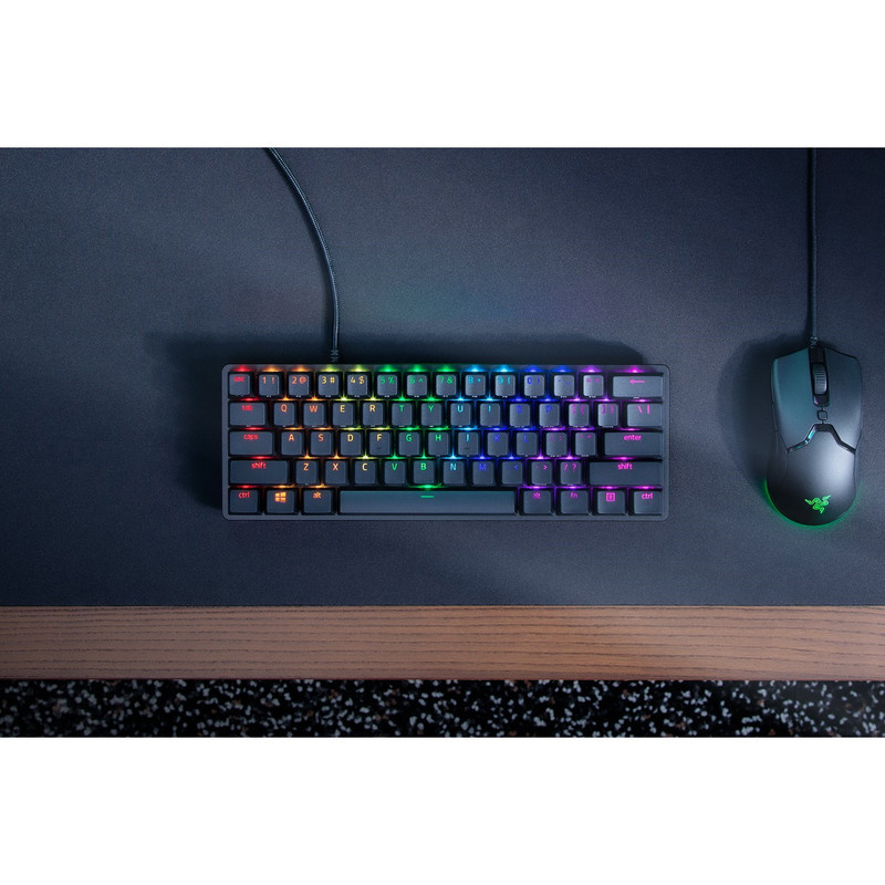کیبورد مخصوص بازی ریزر مدل Huntsman Mini Clicky Optical Switch کیبورد مخصوص بازی ریزر مدل Huntsman Mini Clicky Optical Switch