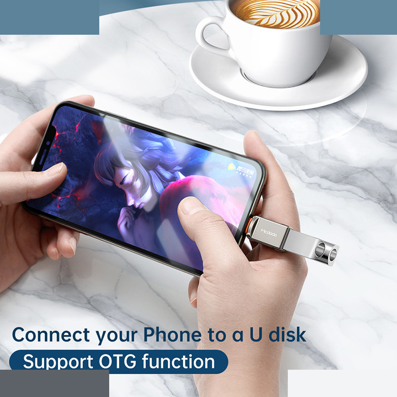مبدل USB به لایتینینگ مک دودو مدل OT-8600 مبدل USB به لایتینینگ مک دودو مدل OT-8600
