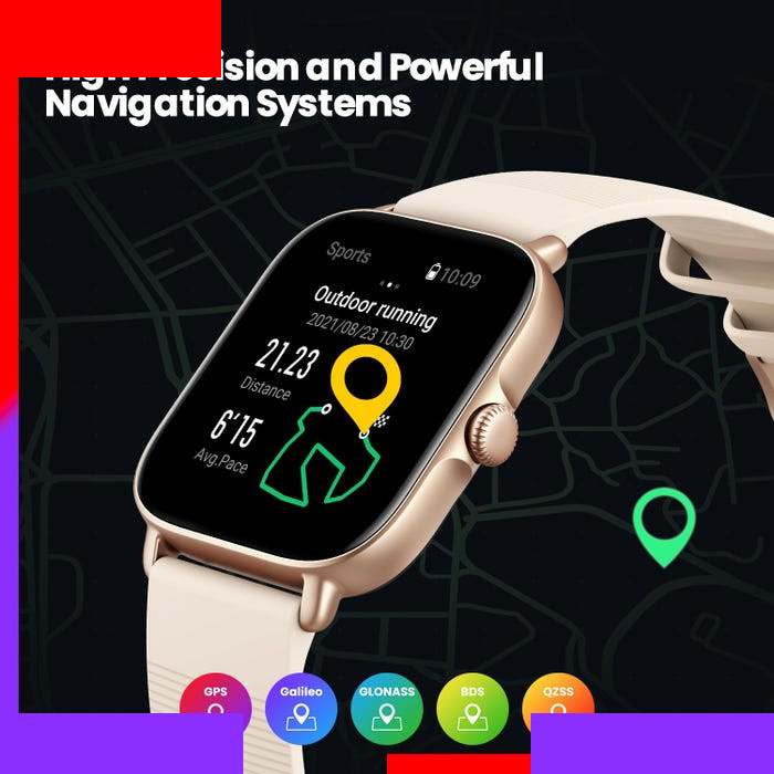 ساعت هوشمند امیزفیت مدل GTS 3 بند سیلیکونی ساعت هوشمند امیزفیت مدل GTS 3 بند سیلیکونی