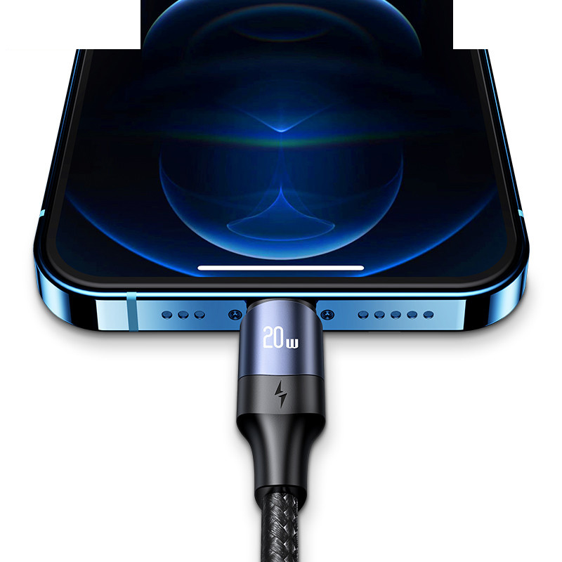 کابل تبدیل USB-C به لایتنینگ یوسمز مدل US-SJ521 طول 1.2 متر